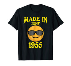Made In June 1955 63rd Years Old 63 Birthday Shirt Gifts