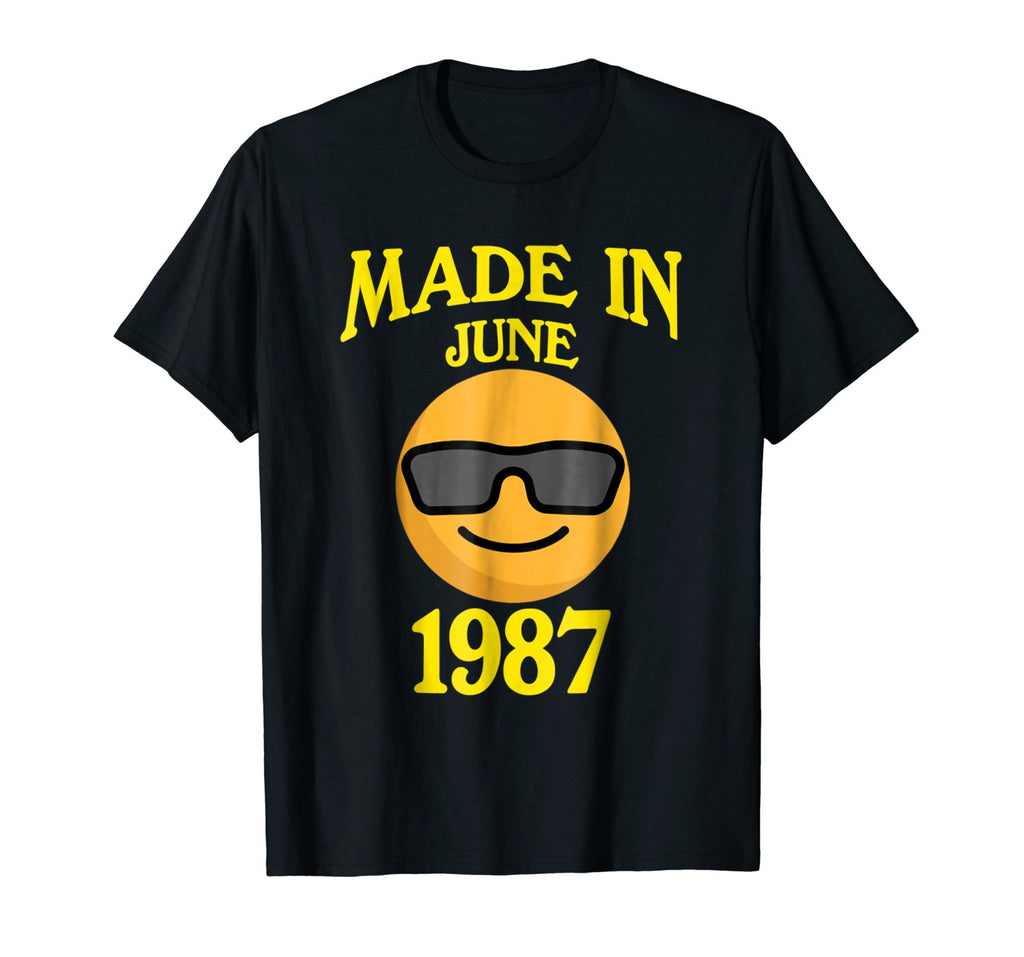Made In June 1987 31st Years Old 31 Birthday Shirt Gifts