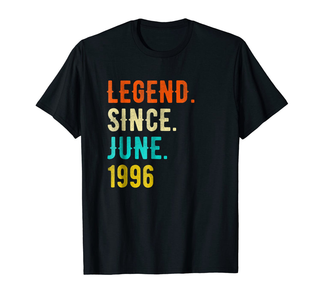 Legend Since June 1996 Vintage - 22nd Birthday Gift T-Shirt