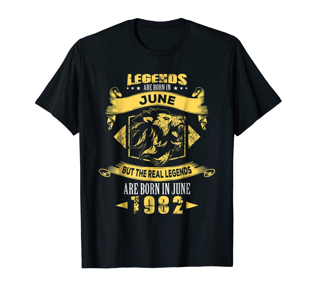 Birthday Shirts June 1982 Funny birthday vintage birthday