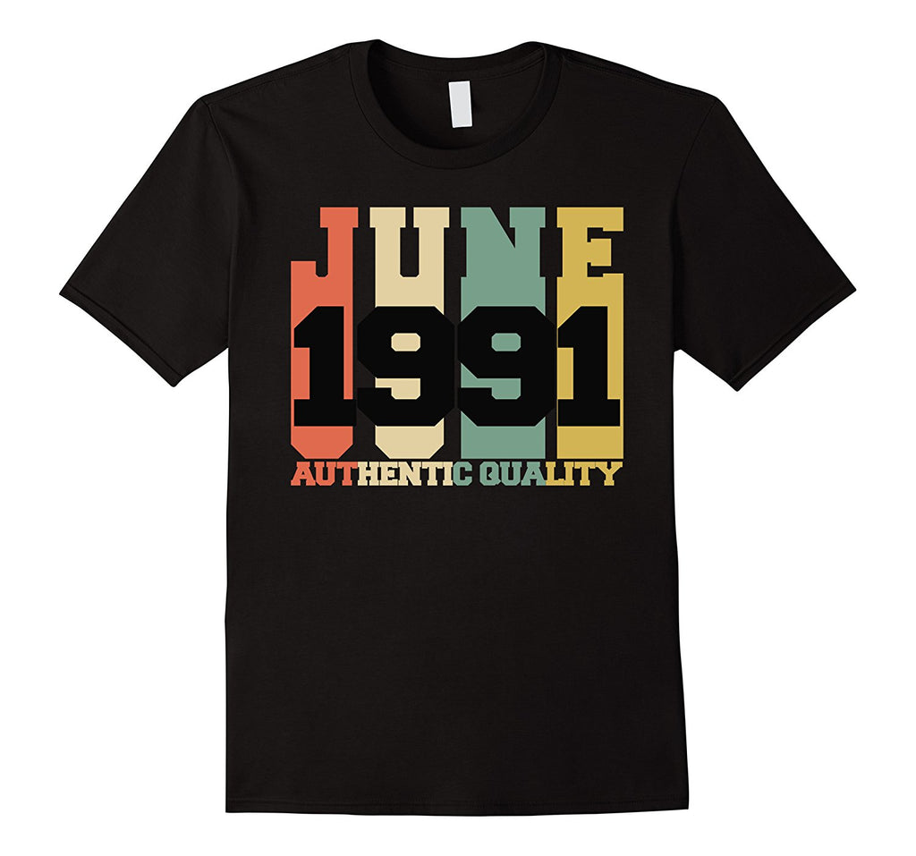 June 1991 Birthday Month Retro Vintage Shirt Gift