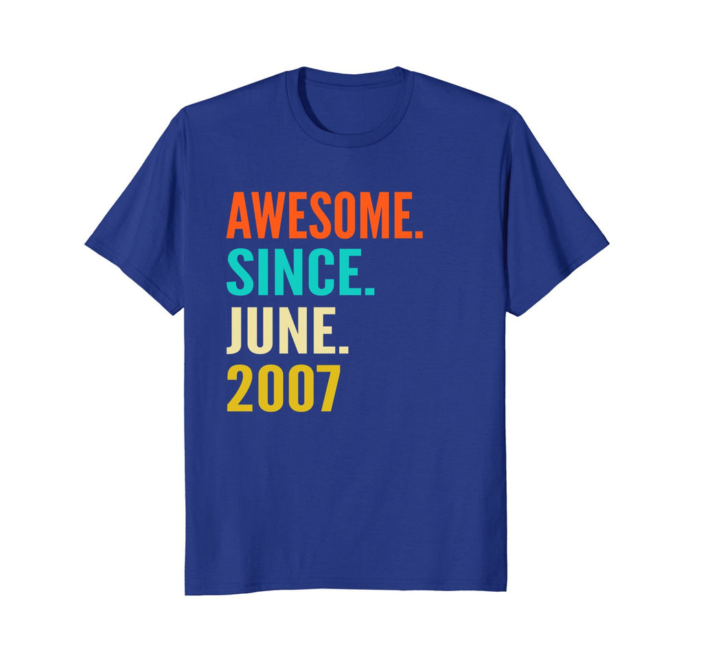 Born in June 2007 11th Birthday Gift 11 years old T-shirt