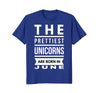 Image of Unicorns are Born in June Cute TShirt Birthday Gift