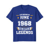 Image of Birthday - Life Begins In June 1968 - The Birth Of Legends