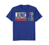 Image of June 1968 50 Years of Being Awesome Birthday Shirt