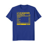 Image of cancer facts born in June &amp; July birthday zodiac t-shirt