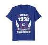 Image of Birthday - June 1958 60 Years Of Being Awesome