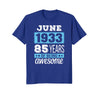 Image of June 1933 - 85th Birthday T-Shirt Gift