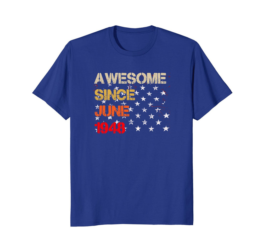 Born In June 1948 70th Birthday Gift 70 Years T Shirt