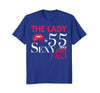 Image of Funny 55th Birthday Shirts | The Lady is 55 Since June 1963