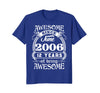 Image of Awesome Since June 2006 T-Shirt 12th Birthday Gift