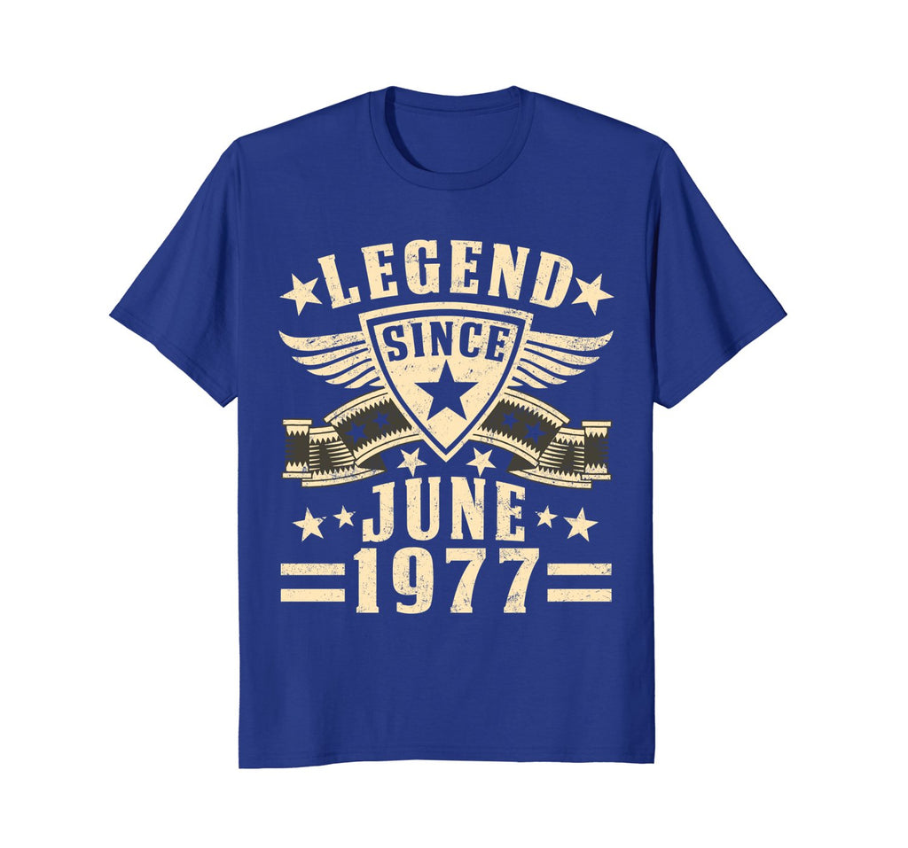 Legend Since June 1977 T-shirt 41st Birthday Gifts