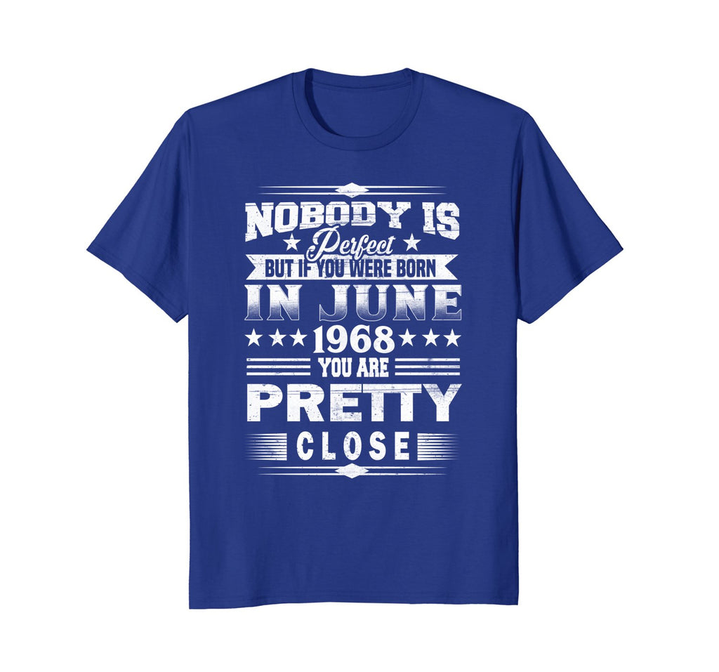 Made In June 1968 Vintage 50th Birthday Gift Tshirt