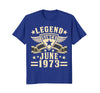 Image of Legend Since June 1973 T-shirt 45th Birthday Gifts
