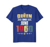 Image of Queen Since June 1960 Vintage 58th Birthday Gift Shirt