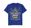 Image of Birthday June 2nd Party T-shirt Born On June 2nd