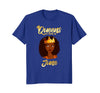 Image of Queens Are Born In June Birthday T-Shirt for Black Women