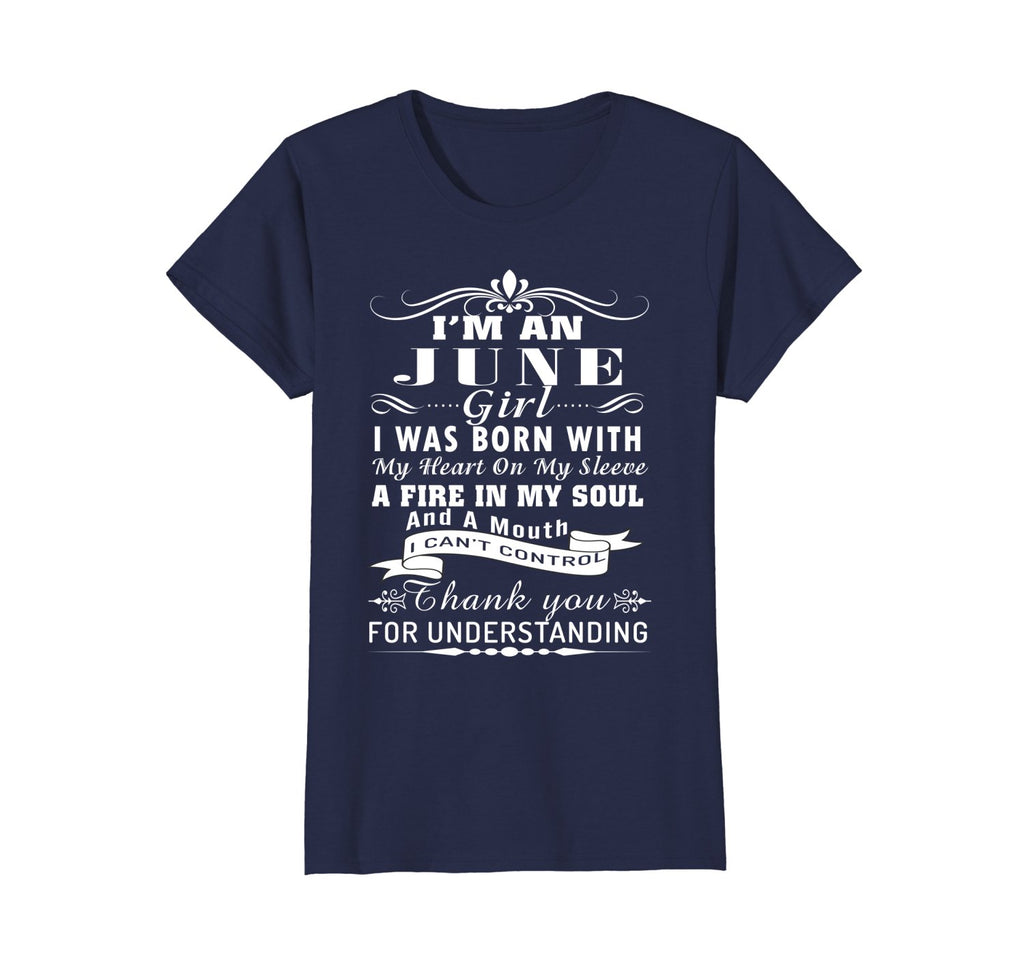 I'm An June Girl T-Shirt Special Gift For Birthday Shirt