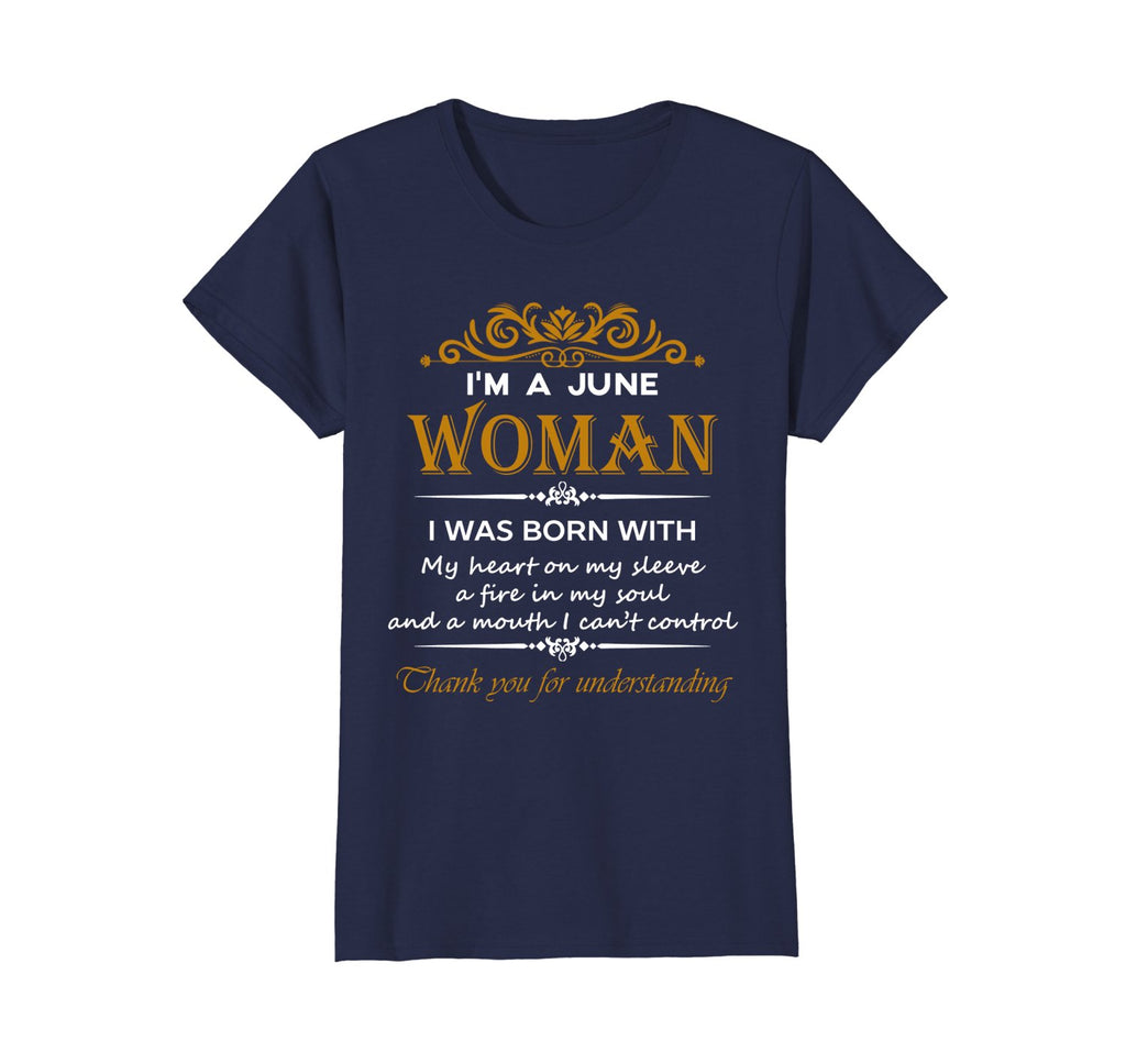 I'm a June Woman Birthday T-Shirt for Women