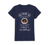 Image of Womens Afro Black Woman Birthday June T-Shirt