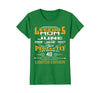 Image of Womens Legends MOM Were Born In June 1978, 40th Birthday Gift