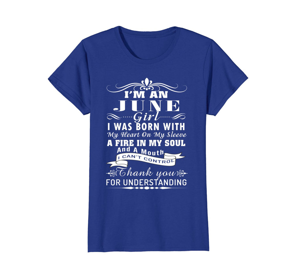 I'm An June Girl T-Shirt Special Gift For Birthday Shirt