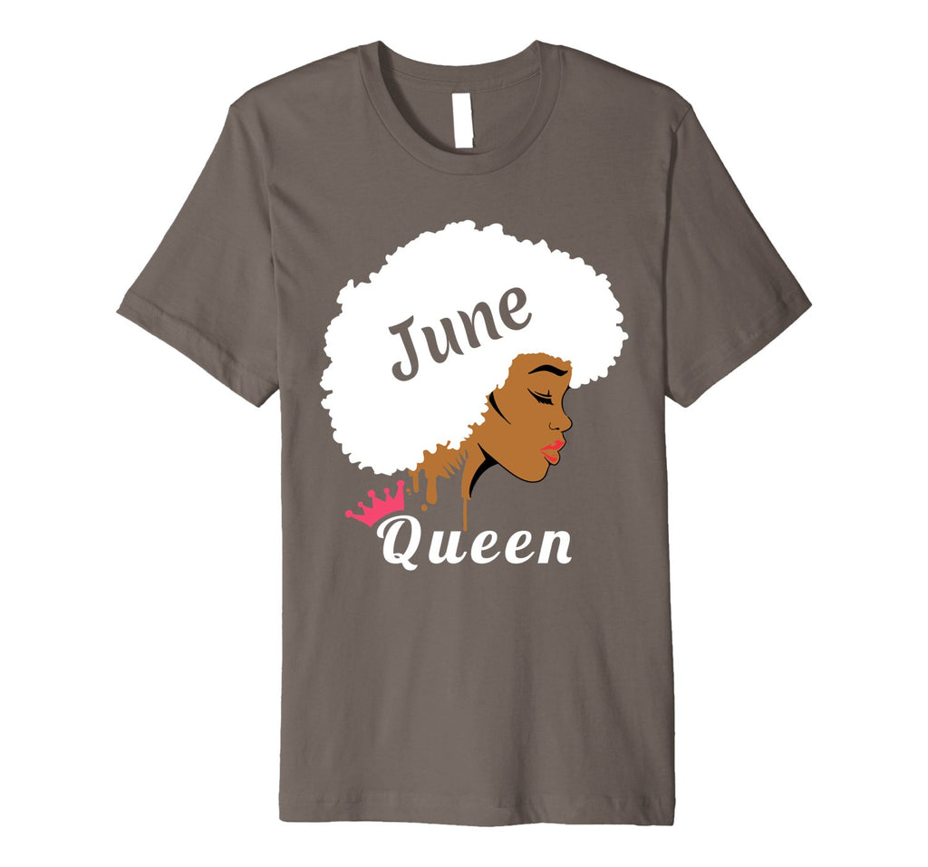 June Birthday Queen T-Shirt Strong Black Women Shirt