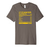 Image of cancer facts born in June &amp; July birthday zodiac t-shirt