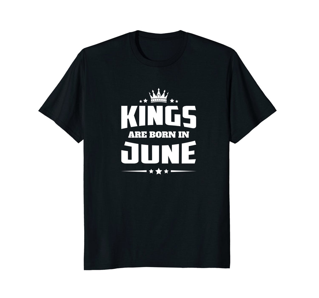 Kings Are Born In June | Birthday Celebration T-shirt