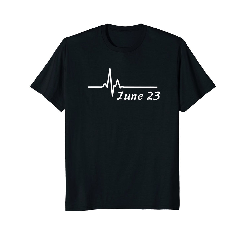 June 23rd Anniversary T-Shirt Couples Birthday Wedding Gift