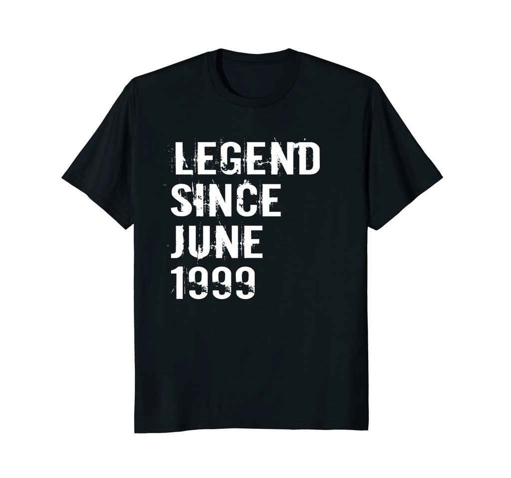 Legend Since June 1999 Tshirt 19th Birthday Gift Tee Shirt