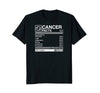 Image of cancer facts born in June &amp; July birthday zodiac t-shirt