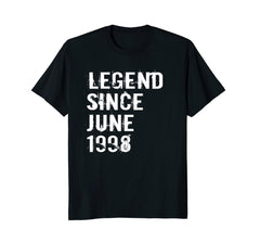 Legend Since June 1998 Tshirt 20th Birthday Gift Tee Shirt