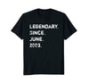 Image of Legendary Since June 2003 15 Years Old Birthday Gift Shirt