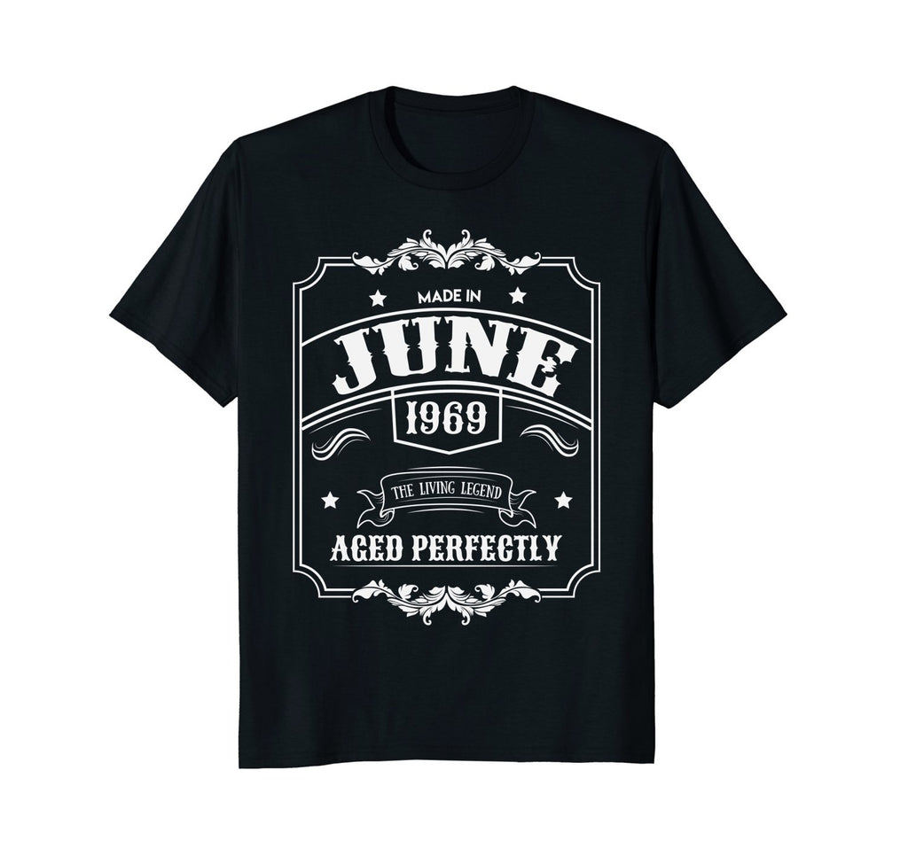 49th Birthday Gift - Born In June 1969 T-Shirt