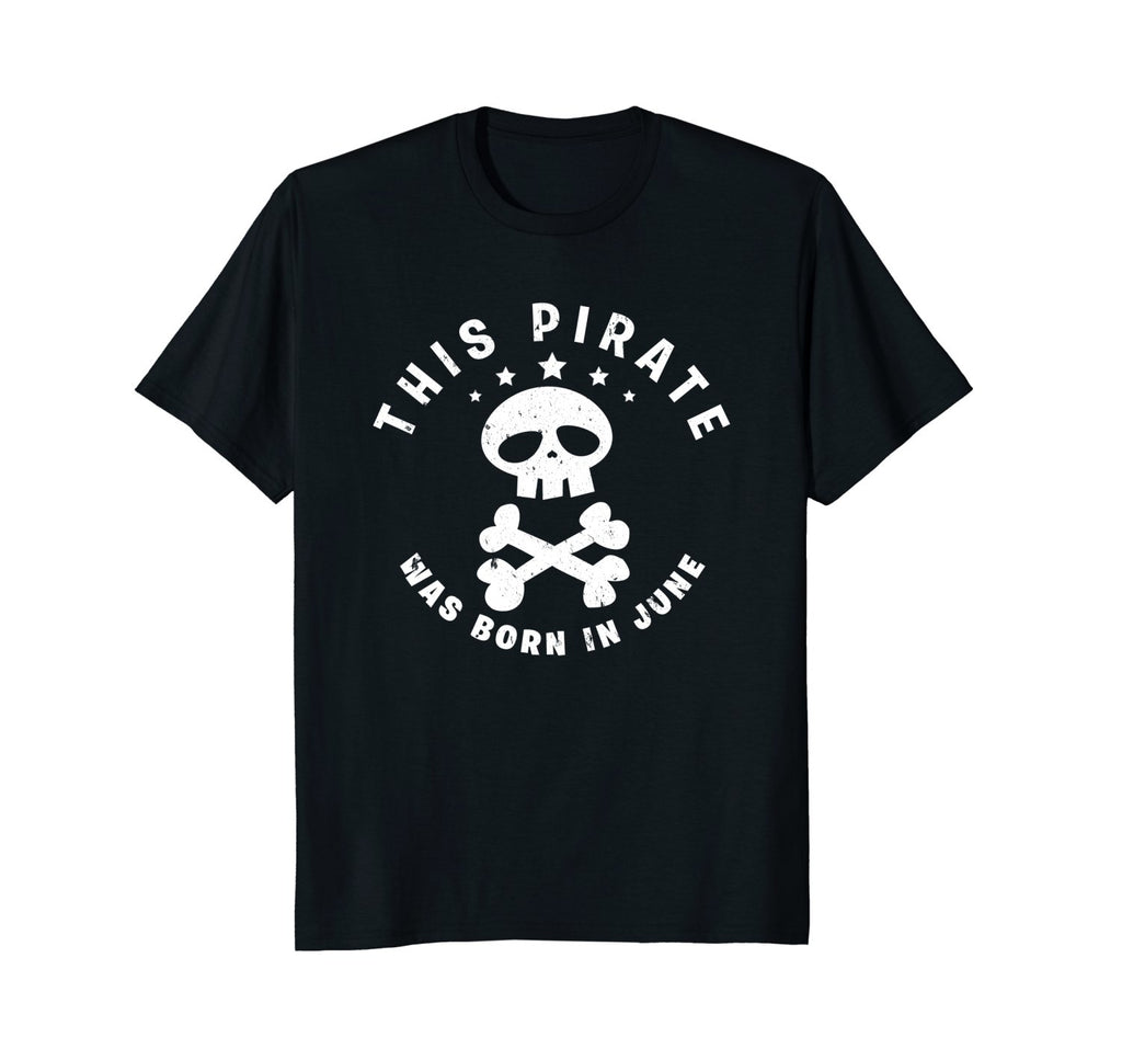 June Pirate Birthday Shirt
