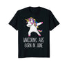 Image of Unicorns Are Born In June Dabbing Birthday T-Shirt For Her