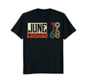 Image of June 1968 50 Years of Being Awesome Birthday Shirt