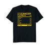 Image of cancer facts born in June &amp; July birthday zodiac t-shirt