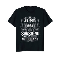 54th Birthday Gifts June 1964 Of Being Sunshine T-Shirt
