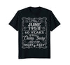 Image of June 1958 60 Birthday Gift Classy Sassy And Smart Shirt