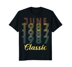 June 1978 Classic 40th Birthday Gift T-shirt Men Women