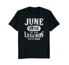 Image of June 1938 T-Shirt The Year Legends Were Born 80th Birthday