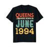 Image of Queens Born In JUNE 1994 24th Awesome Birthday Gift Shirt