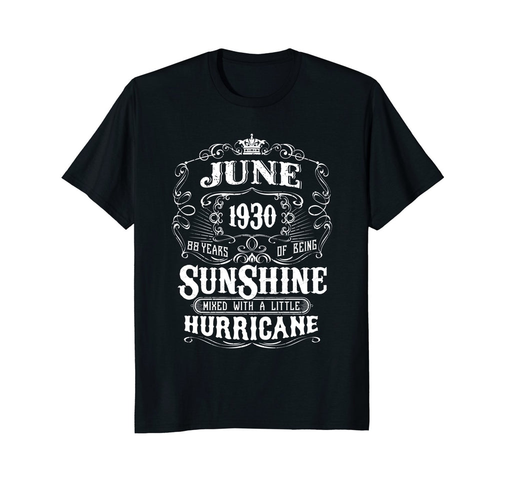 88th Birthday Gifts June 1930 Of Being Sunshine T-Shirt