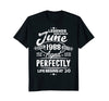 Image of Legends Were Born In June 1988, 30th Birthday Gift Shirt