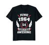Image of Birthday - June 1964 54 Years Of Being Awesome