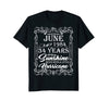 Image of 34th Birthday Gifts June 1984 Of Being Sunshine Shirt