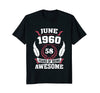 Image of Birthday - June 1960 58 Years Of Being Awesome