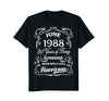 Image of Sunshine Hurricane 30th Birthday T-Shirt June 1988 Funny Tee